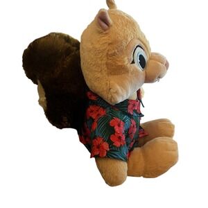Build A Bear Great Wolf Pack 16" Sammy Squirrel Hawaiian Shirt Plush Embroidered
